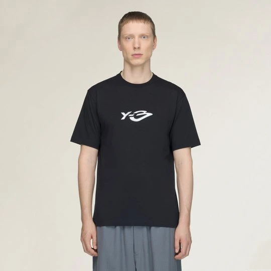 Zdjęcie produktu KOSZULKA Y-3 LIQUID LOGO SHORT SLEEVE Adidas czarny