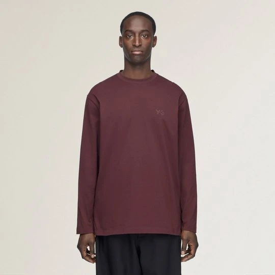 Zdjęcie produktu KOSZULKA Y-3 LOGO LONG SLEEVE Adidas Night Red