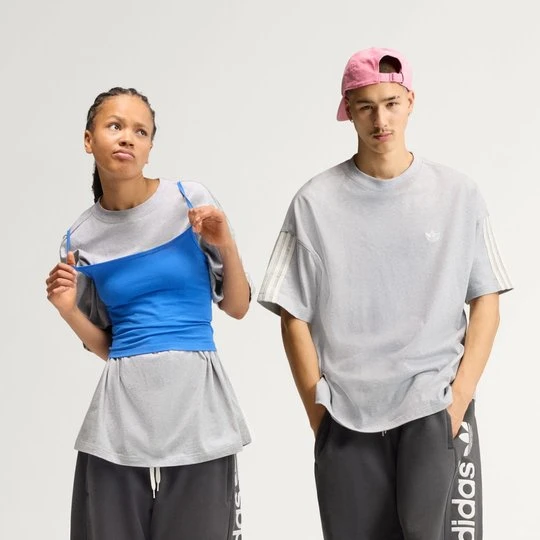 Zdjęcie produktu Koszulka z 3 paskami adiSignature Adidas