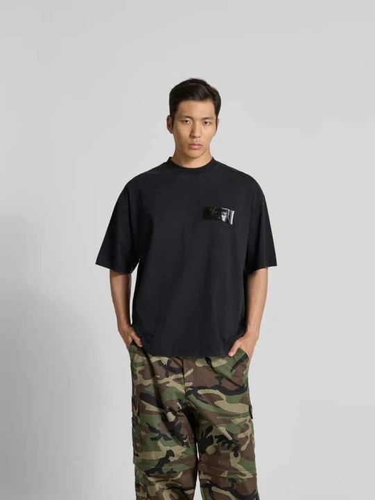 Zdjęcie produktu T-shirt z czystej bawełny Vetements Czarny