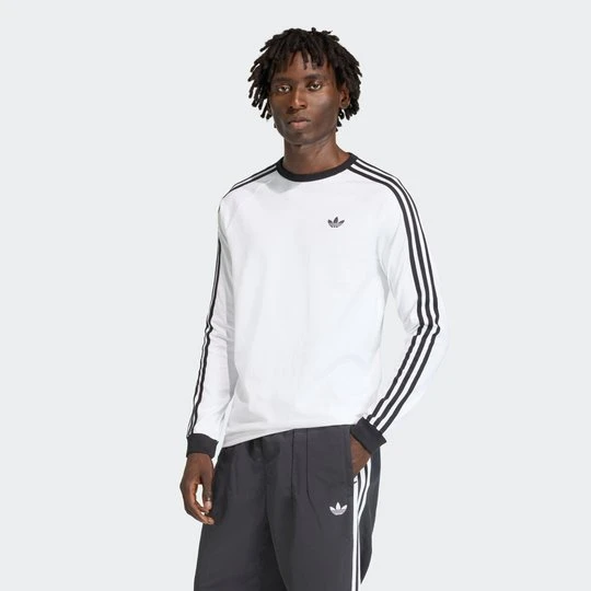 Zdjęcie produktu KOSZULKA Z DŁUGIM RĘKAWEM 3-STRIPES Adidas biały