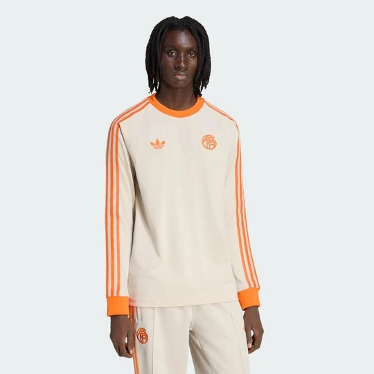 Zdjęcie produktu Koszulka z długim rękawem FC Bayern Originals Adidas beżowy