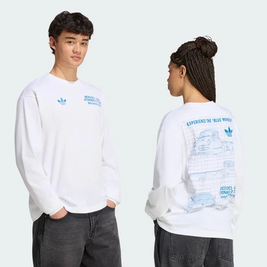 Zdjęcie produktu KOSZULKA Z DŁUGIM RĘKAWEM MERCEDES - AMG PETRONAS FORMULA 1 TEAM BLUE WONDER Adidas