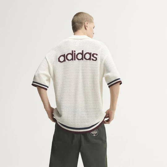Zdjęcie produktu KOSZULKA Z DZIANINY Adidas Cloud White