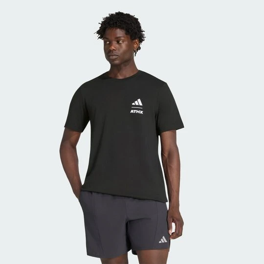 Zdjęcie produktu Koszulka z grafiką ATHX Adidas czarny