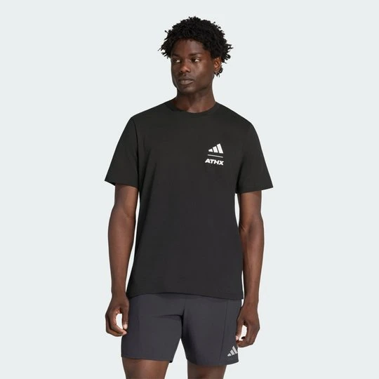 Zdjęcie produktu Koszulka z grafiką ATHX Adidas czarny