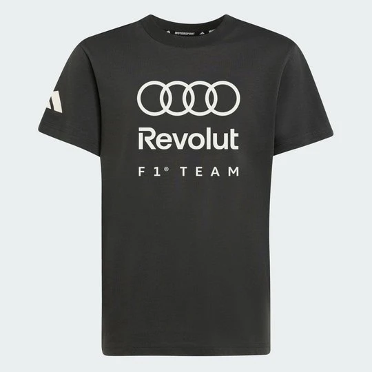 Zdjęcie produktu KOSZULKA Z GRAFIKĄ AUDI REVOLUT F1 TEAM DNA Adidas Utility Black