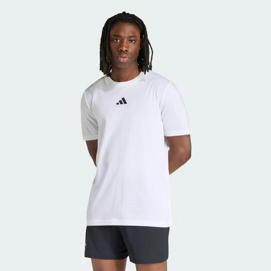 Zdjęcie produktu Koszulka z grafiką do padla Category Adidas biały
