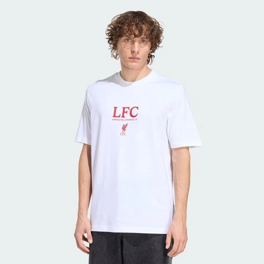 Zdjęcie produktu Koszulka z grafiką Liverpool FC Seasonal Adidas biały