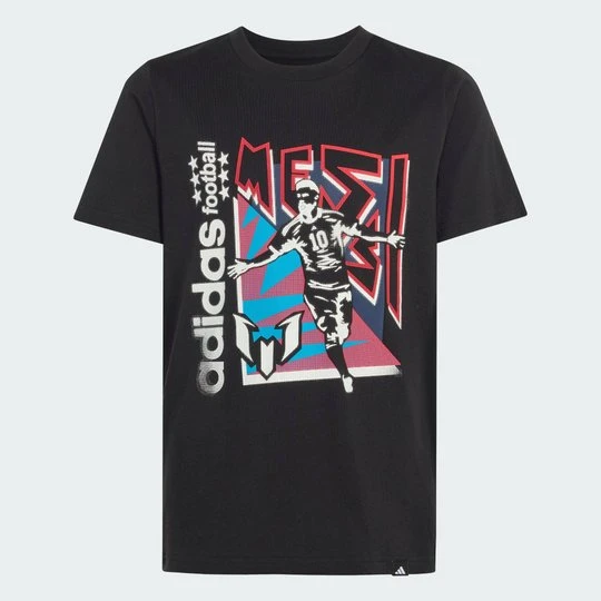 Zdjęcie produktu Koszulka z grafiką Messi Fun Adidas czarny