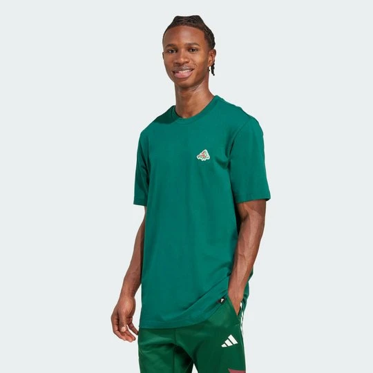 Zdjęcie produktu Koszulka z grafiką Mini Pizza Adidas Collegiate Green