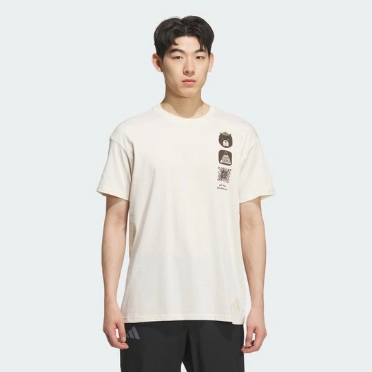 Zdjęcie produktu Koszulka z grafiką Multi Adidas Wonder White