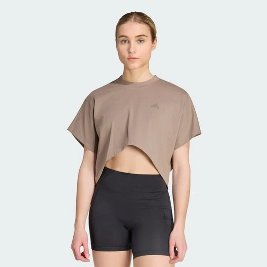 Zdjęcie produktu Koszulka z grafiką PrimeLift Workout Adidas Khaki Six