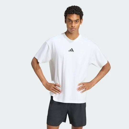 Zdjęcie produktu KOSZULKA Z GRAFIKĄ RUNNING CATEGORY Adidas biały