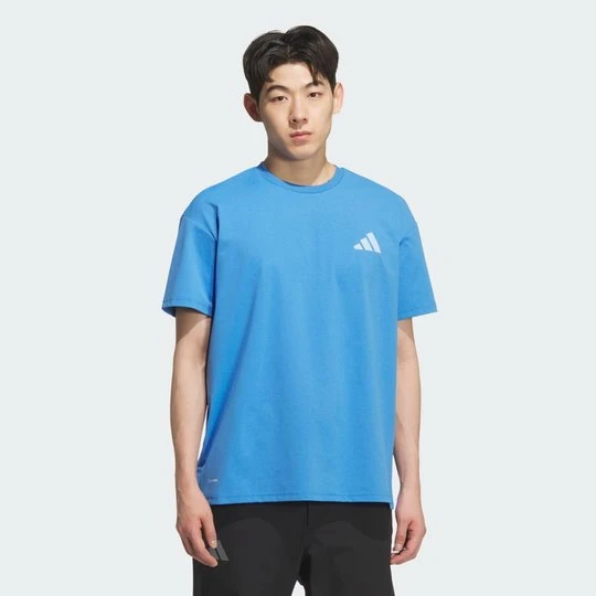 Zdjęcie produktu Koszulka z grafiką Xploric Climacool Adidas Ray Blue
