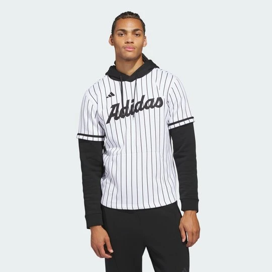 Zdjęcie produktu Koszulka z kapturem adidas Dugout Pinstripe