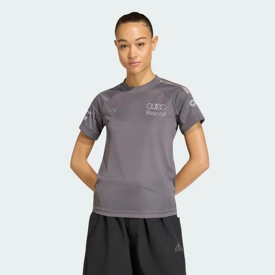 Zdjęcie produktu KOSZULKA Z KRÓTKIM RĘKAWEM AUDI REVOLUT F1 TEAM DRIVER REPLICA Adidas szary