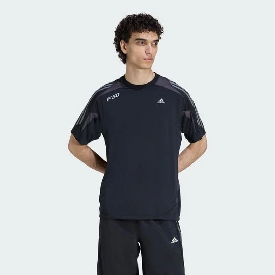 Zdjęcie produktu KOSZULKA Z KRÓTKIM RĘKAWEM F50 Adidas czarny