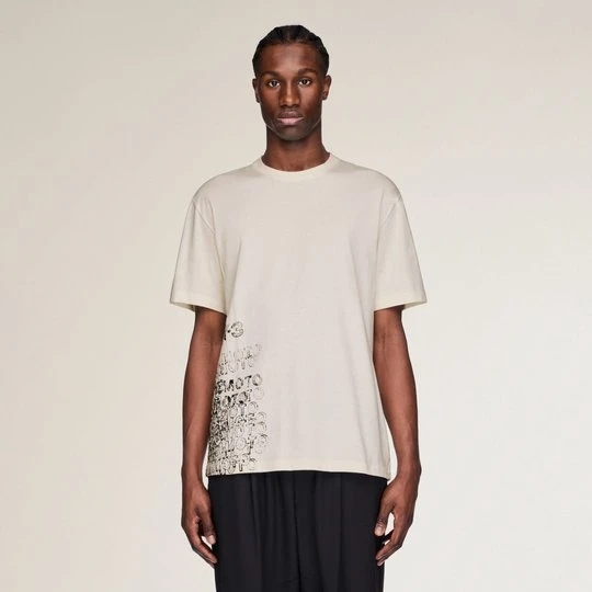 Zdjęcie produktu KOSZULKA Z KRÓTKIM RĘKAWEM Y-3 GFX Adidas Chalk White