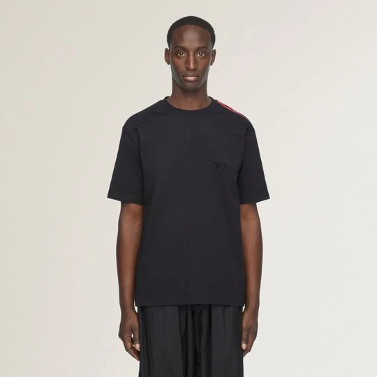 Zdjęcie produktu KOSZULKA Z KRÓTKIM RĘKAWEM Y-3 GRADIENT STRIPES Adidas czarny