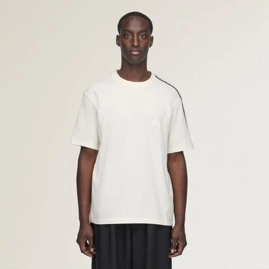 Zdjęcie produktu KOSZULKA Z KRÓTKIM RĘKAWEM Y-3 GRADIENT STRIPES Adidas Chalk White
