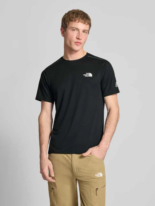 Zdjęcie produktu t-shirt z logo i okrągłym dekoltem The North Face Czarny