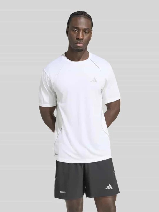 Zdjęcie produktu Koszulka z nadrukiem logo, krój regular fit Adidas Biały