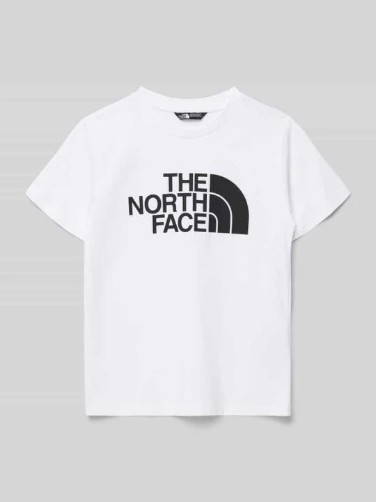 Zdjęcie produktu Koszulka z nadrukiem logo, krój regular fit The North Face Biały