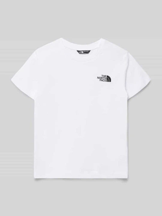 Zdjęcie produktu Koszulka z nadrukiem logo, krój regular fit The North Face Biały