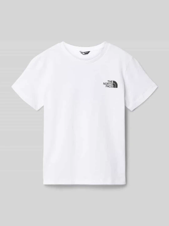 Zdjęcie produktu Koszulka z nadrukiem logo, krój regular fit The North Face Biały