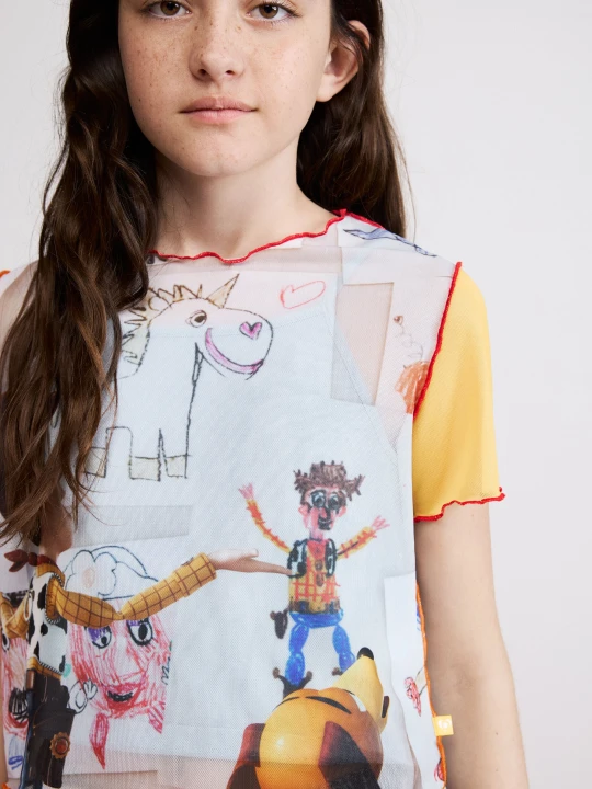 Zdjęcie produktu Koszulka z nadrukiem Toy Story™ Desigual niebieski