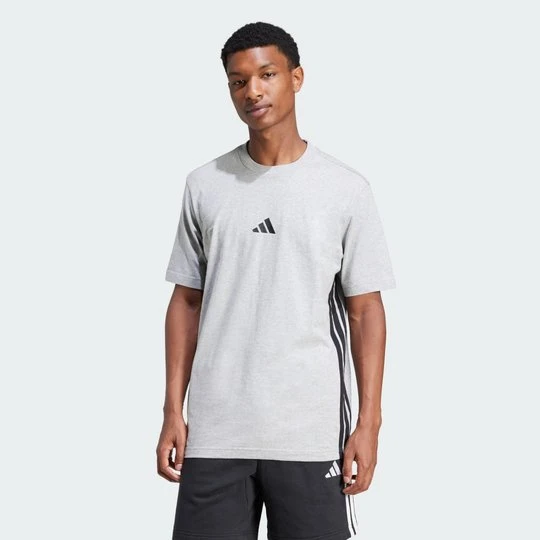 Zdjęcie produktu Koszulka z pojedynczej dzianiny Essentials 3 paski Adidas