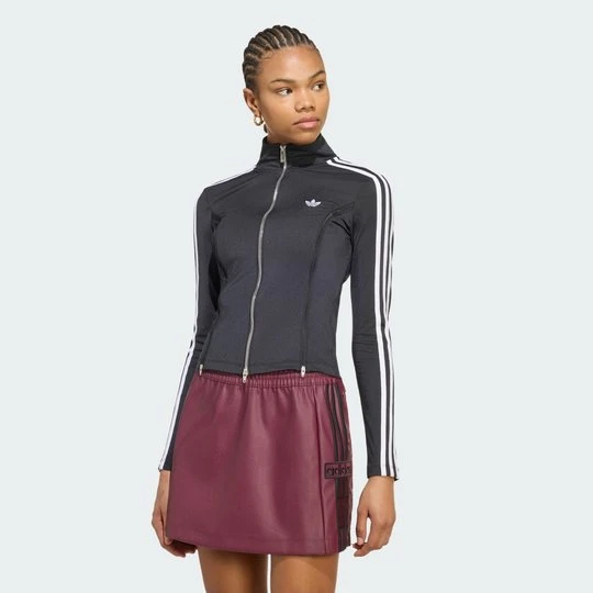 Zdjęcie produktu Koszulka z suwakiem i długim rękawem Adidas czarny