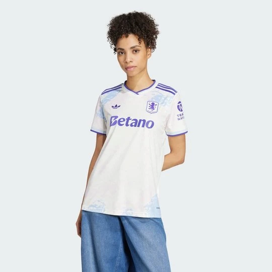 Zdjęcie produktu Koszulka z trzeciego zestawu Aston Villa FC 25 / 26 Adidas biały