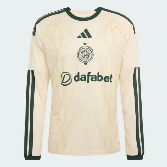 Zdjęcie produktu Koszulka z trzeciego zestawu Celtic FC 26/27 z długim rękawem Adidas Wonder White