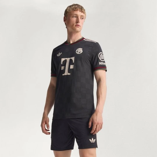 Zdjęcie produktu Koszulka z trzeciego zestawu FC Bayern 25 / 26 Authentic Adidas czarny