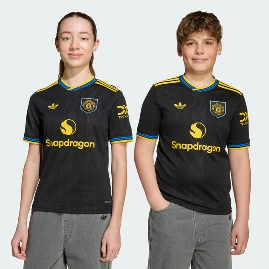Zdjęcie produktu Koszulka z trzeciego zestawu Manchester United 25 / 26 Adidas czarny