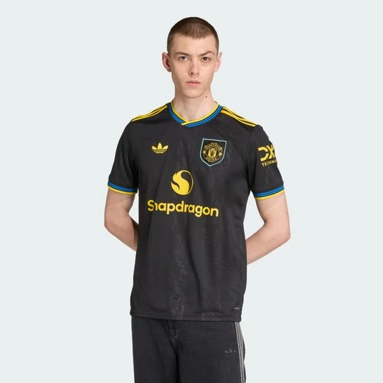 Zdjęcie produktu Koszulka z trzeciego zestawu Manchester United 25 / 26 Adidas czarny