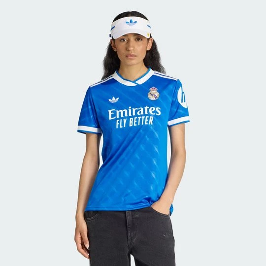 Zdjęcie produktu Koszulka z trzeciego zestawu Realu Madryt 25 / 26 Adidas Blue Bird