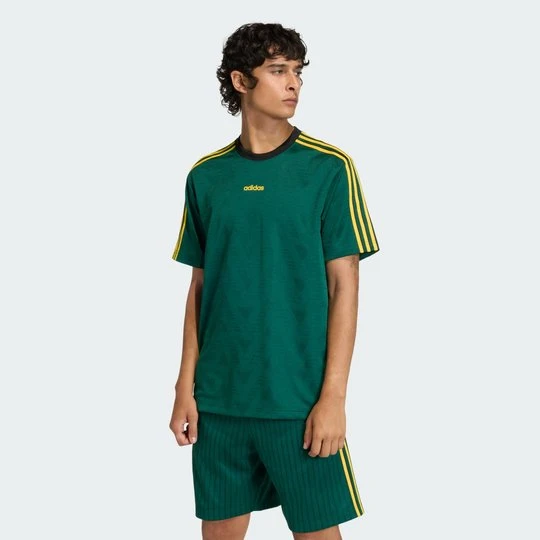 Zdjęcie produktu Koszulka żakardowa Adidas Collegiate Green