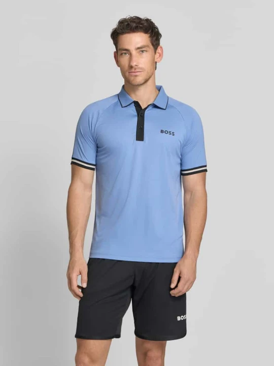 Zdjęcie produktu Koszulki polo o kroju regular fit z kontrastowymi detalami Boss Oceaniczny