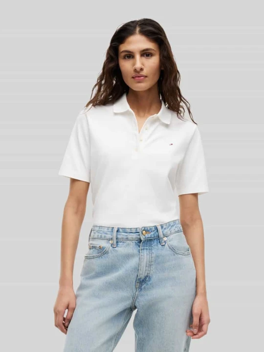Zdjęcie produktu Koszulki polo o kroju regular fit z mieszanki bawełny Tommy Hilfiger Écru