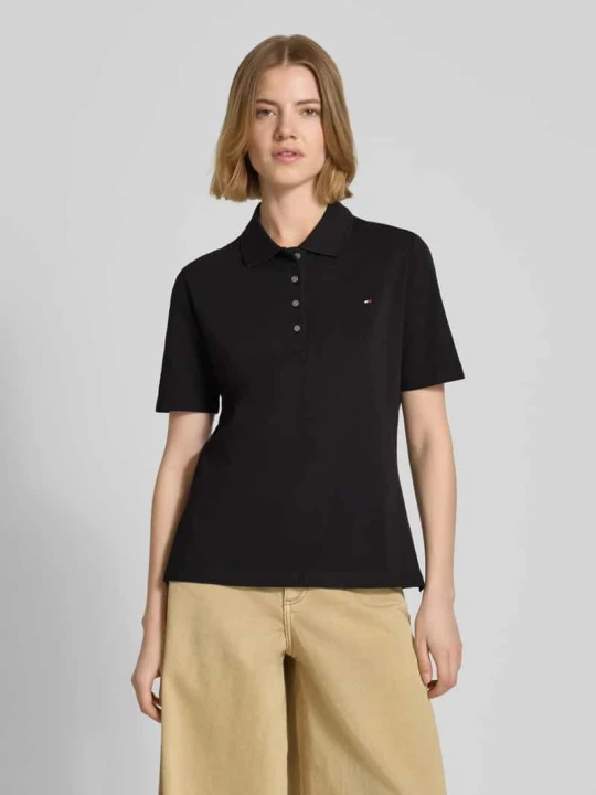 Zdjęcie produktu Koszulki polo o kroju regular fit z mieszanki bawełny Tommy Hilfiger czarny