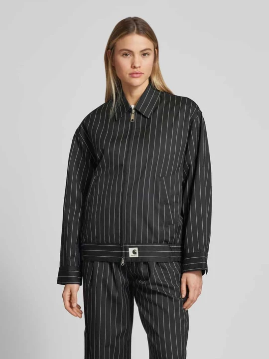 Zdjęcie produktu Koszulowa kurtka z dodatkiem wełny Model 'Seaton' Carhartt WIP Czarny