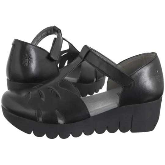 Zdjęcie produktu Koturny Velt Burn Black P145224000 (FL421-a) FLY London