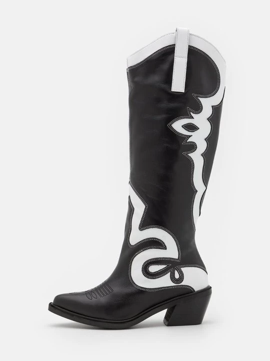 Zdjęcie produktu Kowbojki i obuwie motocyklowe ALOHAS czarny
