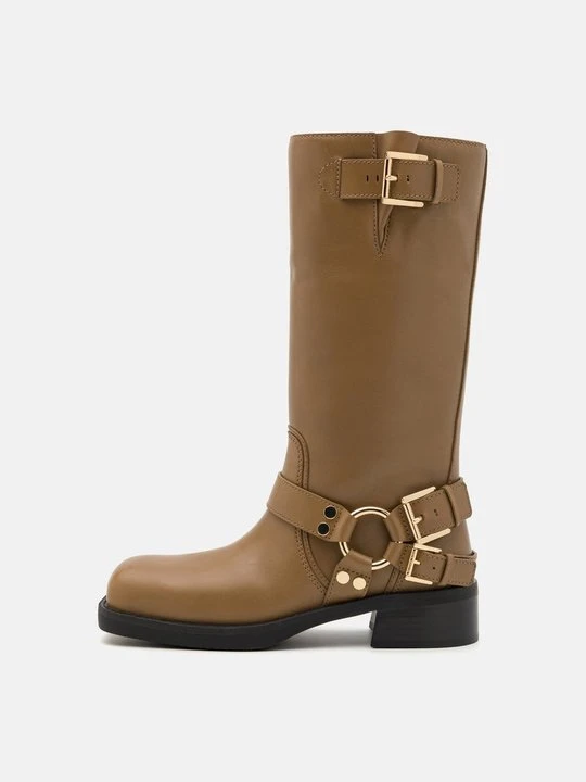 Zdjęcie produktu Kowbojki i obuwie motocyklowe Michael Kors brązowy