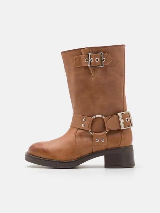 Zdjęcie produktu Kowbojki i obuwie motocyklowe Steve Madden tan