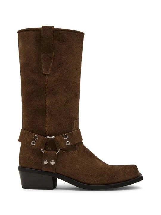 Zdjęcie produktu Kowbojki i obuwie motocyklowe Steve Madden brązowy