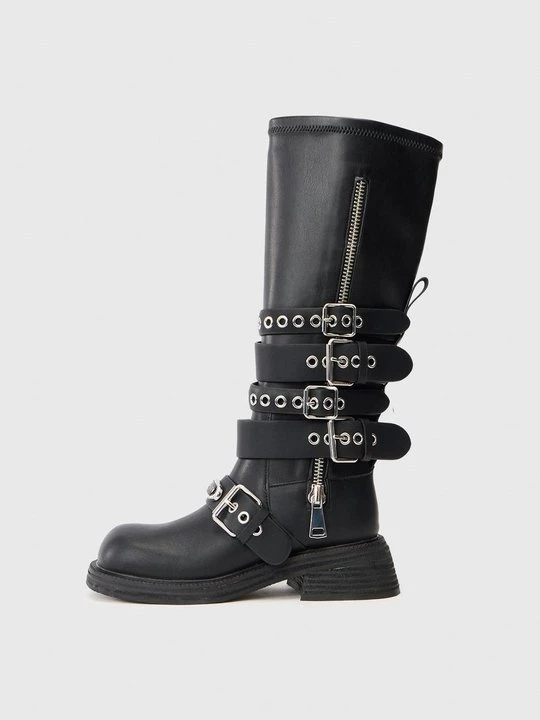 Zdjęcie produktu Kowbojki i obuwie motocyklowe Steve Madden czarny